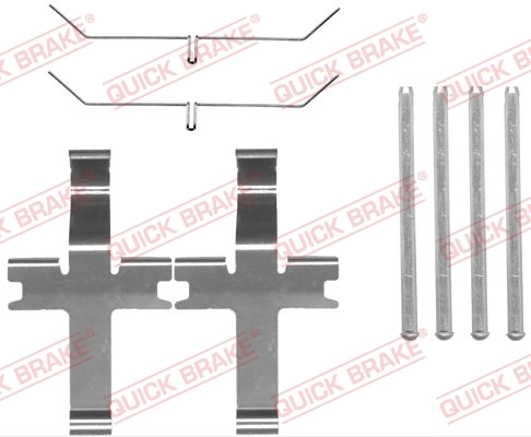Accessory Kit, disc brake pad